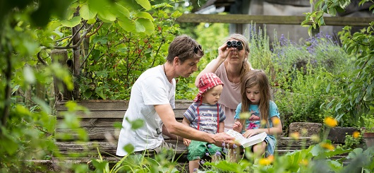 Mitmachaktion des NABU für Groß und Klein: Im Garten Vögel beobachten und zählen.