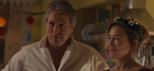 Daniel Cleaver (Hugh Grant) und Bridget Jones (Renée Zellweger) in 