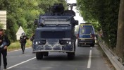 Manifestation contre l' A69 5 juillet 2025 dans le Tarn chateau de Scopont
